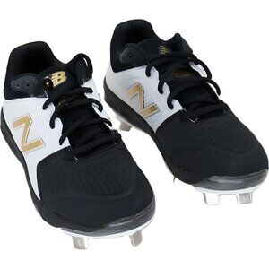 New Balance Fresh Foam Velo V1 Metal Softball Cleats Black/White Women's US 5M